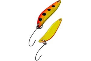 ‎PSARÁS Beast Forellen Spoon - 3 g - Trout Fishing Spoon - UL-Angeln