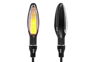 evermotor Universal 12V 2 Pcs E32 LED Motorcycle Blinker Aluminum Shell With Beautiful Surface Treatment IP67 Waterproof E Tested