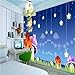 Produktbild Wongxl Anpassen Der Größe Wandbild Tapete Hintergrund Kind Mädchen Zimmer Sterne Restaurant Home Decor Wandverkleidung Wohnzimmer Wandmalerei 3D Tapeten Fresko Wandmalerei Mural Wallpaper 200cmX100cm