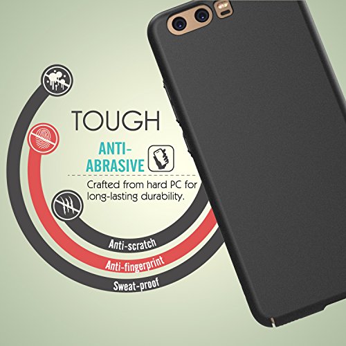 MoKo Huawei P10 Funda - Ultra Slim Cubierta Ligero Anti-rasgu os Absorci n de Choque Polaco Embotado Policarbonato de Protecci n Antideslizante Duro Back Cover Case para Huawei P10 Negro MoKo Huawei P10 Funda - Ultra Slim Cubierta Ligero Anti-rasgu os Absorci n de Choque Polaco Embotado Policarbonato de Protecci n Antideslizante Duro Back Cover Case para Huawei P10 Negro