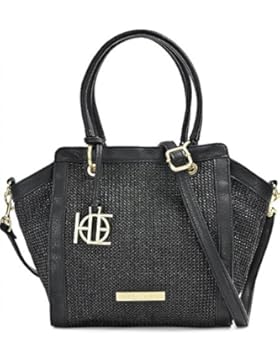 HOUSE OF ENVY, Damen Henkeltaschen, Schultertaschen, Umhängetaschen, Schwarz, 40 x 27 x 15 cm (B x H x T)