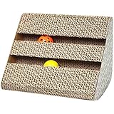 YOUJIA Haustier Spielzeug Katze Kratzer Matte Kratzmöbel Kratzbrett Lounge mit Katzenminze (Stil 5)