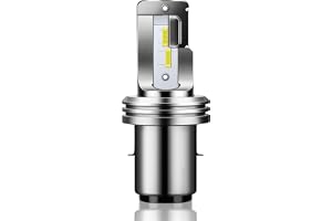 GLL 1 st BA20D LED-strålkastare CPS 1860 4SMD H616 för motorcyklar med hög/lågstrålande strålkastare 1500 lumen 6500K