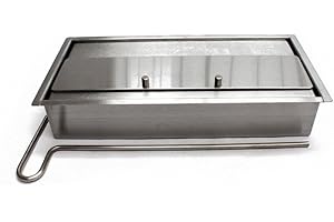 LESS IS MORE Edelstahl Brennkammer - 1,5L - inkl. Keramikschwamm