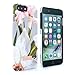 Price comparison product image Official Ted Baker Premium Quality AURIOLE Soft Feel Hard Shell for iPhone 8 Plus / 7 Plus - Highly Protective Cover for Womens/Girls - Chatsworth Bloom (Mid Grey)