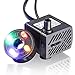 Produktbild DJLOOKK Eckfilter Mini Wasserpumpe Mit LED 350L/H 5W Kleines Aquarium, Garten, Brunnen, Gartenteich Springbrunnen, Aquariumpumpe.