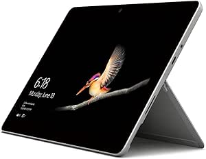 Microsoft Surface GO 10-Inch Tablet-PC - (Silver) (Intel Pentium 4415Y Gold Processor, 8GB RAM, 128GB SSD, 4GB HD 615 Graphics, Windows 10 in S Mode)