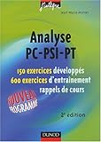 Image de Exercices de mathématiques : Analyse PC-PSI-PT, 2e année
