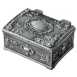 cofre para anillos de boda Diseño elegante, excelente mano de obra, romántico y práctico, ideal como una caja para anillos de boda o una caja de regalo.