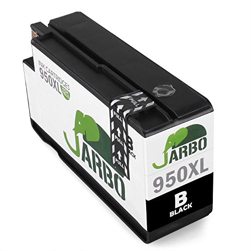 JARBO Kompatibel 950XL 951XL Tintenpatronen 1Set+1Schwarz Hohe Kapazität kompatibel zu Officejet Pro 8600 8610 8620 8630 8640 8660 8615 8625 8100 251dw 271dw Drucker (2 Schwarz,1 Cyan,1 Magenta,1 Gelb) - 3