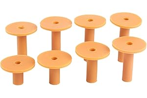 YYRL Lot de 8 Tees de Golf en Caoutchouc, Golf Tee Rubber Incassable de Tailles différentes,Spport de Balle Golf Accessoire pour Entraînement Sport Intérieur Extérieur