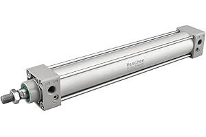 Heschen Vérin pneumatique Standard, SC 40-250, PT1/4'' Port, Alésage 40mm, Course 250mm, Double Effet