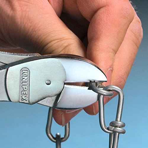 Knipex 74 05 160 – Kraft-Seitenschneider für 20 % Kraftersparnis, 160 mm - 4