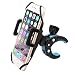 Produktbild Eximtrade Universal Fahrrad Handy Halterung mit Silikonband für Apple iPhone 4/5/5s/6/6s/6Plus/6s Plus/7/7 Plus, Samsung Galaxy S2/S3/S4/S5/S6/S6 Edge/S6 Edge Plus/S7 Edge/Note 3/Note 4/Note 5, HTC One, Motorola, Sony Xperia, LG und andere Smartphones und GPS (Blau)