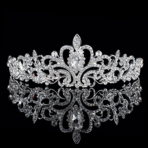 Nipoo Bridal Tiara Crystal Hair Crown