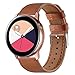 Produktbild uhrenarmband -Lederersatz-Armbanduhrband für Samsung Galaxy Watch Active 20mm (I)