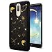 Produktbild Huawei Mate 10 Lite Hülle,Huawei Mate 10 Lite Silikon Handyhülle TPU Case,KunyFond Kosmischer Planet Muster Bling Shiny Glänzend Glitter Glitzer Strass Silikon Hülle [Kratzfeste, Scratch-Resistant] Crystal Kirstall Clear Ultra Dünn Weiche Silikon TPU Schutz Durchsichtig Stoßdämpfend Transparent Weichem Flexible Kristallklar Silikon Handytache Handy Gürtel Tasche Hülle Protective Back Case Cover Fall-Abdeckung Etui TPU Bumper Schale für Huawei Mate 10 Lite - Schwarz