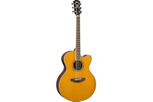 YAMAHA CPX600VT Chitarra Elettroacustica, Marrone (Vintage Tint)