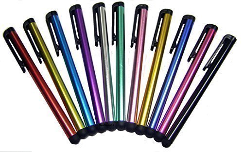 10 Stück universal Touch Pen Bedienstift für alle Smartphone und Tablet mit kapazitivem Display Lang - Dealbude24