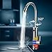 Produktbild PUDIN,Edelstahl Elektrische Wasserhahn,LEDTemperaturanzeige Küchenarmatur