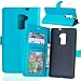 Produktbild Nancen Compatible with Handyhülle Huawei Mate S (5,5 Zoll) Lederhülle Style Acht Farbe Weich PU Flip Case Ledertasche/Schutz Etui, Karten Slot Foto Wallet Hülle
