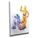 Produktbild Team Droids - Kunstdruck auf Leinwand - Format: 30 x 45 cm