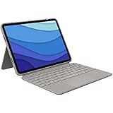 Logitech Combo Touch Custodia con Tastiera per iPad Pro 11 pollici (1a, 2a, 3a gen - 2018, 2020, 2021), Tastiera Retroillumin