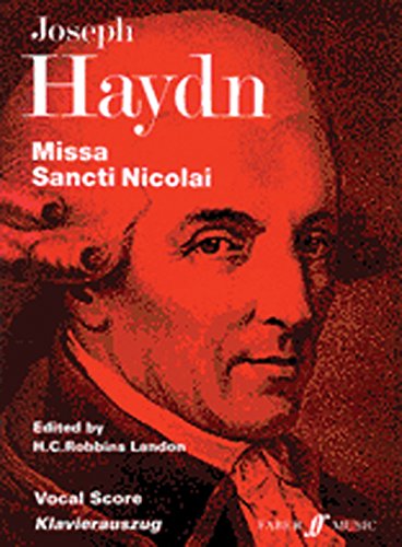 Missa Sancti Nicolai: (vocal Score) (Faber Classic Concert Works)