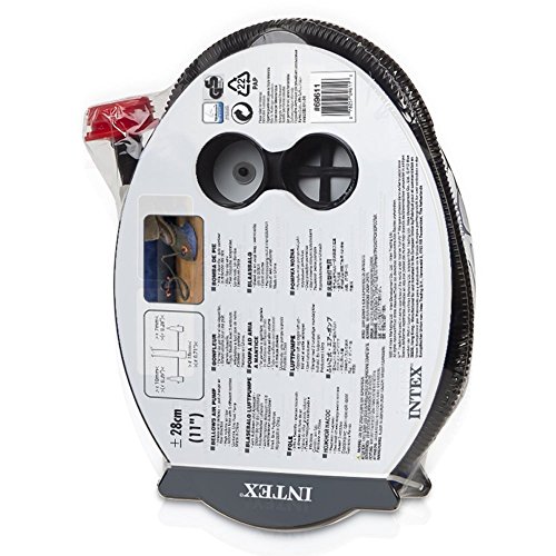 Intex    Outdoor Foot Pump available in Multi - Coloured - Size 28 cm