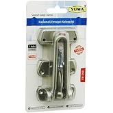 chermik Yuma Ek-200 &Ccedil;elik Kapı Emniyet Kelep&ccedil;esi - Krom, CHRMK8333