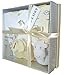 Baby Gift Set with Bodysuit, Bib, Toy, Socks in a Gift Box - Size 0-3 Months. Lemon Giraffe