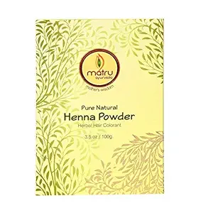 Matru Ayurveda Henna Powder, 200 gm (100gx2)