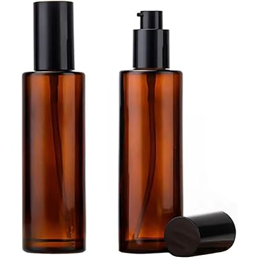 12 Flaconi Da Viaggio 10ml Con Pompa - Plastica Ambrata, Ricaricabili, Per Lozioni E Sieri - Foto 5