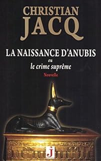 jaquette livre La naissance d'Anubis ou le crime suprême - Nouvelle