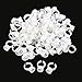 Approx.100pcs Eyelash Extension Disposable Glue Holder Rings M