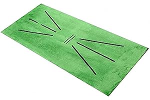 XINYIND XYDZ Golf Training Mat （24'' x 12''）Golf Portable Hitting Mat for Swing Detection Mini Golf Practice Training Aid Game Gift Training Aids Analyse and Correct Your Swing Path Sharpen Hitting Skills