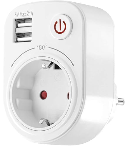 Adaptador de sobrevoltaje Philips CHP4010W/10 con 2 USB · Philips · El Adaptador de sobrevoltaje Philips CHP4010W/10 con 2 USB · Philips · El