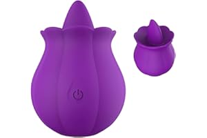 LATAFA Vibratione femeninas, vibratione de lamer, mini juguetes sex vibranter, juguetes de consolador vibranter para parejas, juguetes de huevo para mujeres, vibrationes masculinas para mujeres (Morado)
