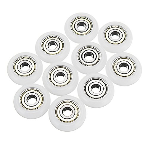 MYAMIA Flsun 10Pcs 21.5 Mm Od * 5Mm Id Puleggia Di Plastica Per Stampante 3D Delta