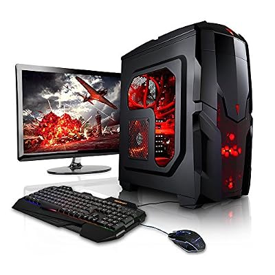 Megaport Super Méga Pack - AMD FX-8300 8x4.20 GHz • GeForce GTX1060 • 22" LED • Claviers de jeu et Souris • 16Go DDR3 • 1To • Windows10 • ordinateur de bureau pc gaming