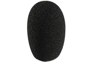Monacor 23.2590 Bonnette mousse pour microphone 39x55mm - noire