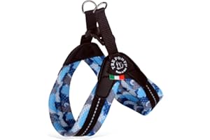 TRE PONTI Easy Fit Camouflage-Mesh Click Light Blue Taglia 4