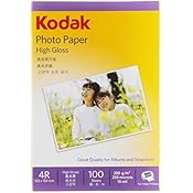 Kodak 200GSM 4X6 Inkjet Paper 100 Sheets