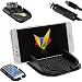 Produktbild Mobilefox KFZ Anti-Rutsch Matte integr. Handy Halterung + Ladekabel SET für Huawei Ascend P7/Mate 7/8/9/S - Rutschfestes Auto Halter Pad
