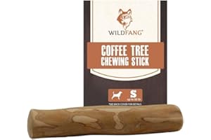Wildfang® Coffee Wood Dog Chew Small - Durable Dog Toys for Aggressive Chewers, Dental Stick for Teething Puppy, Training for Chewing Muscles, Coffee Tree Sticks for Small Dogs (10-15kg)