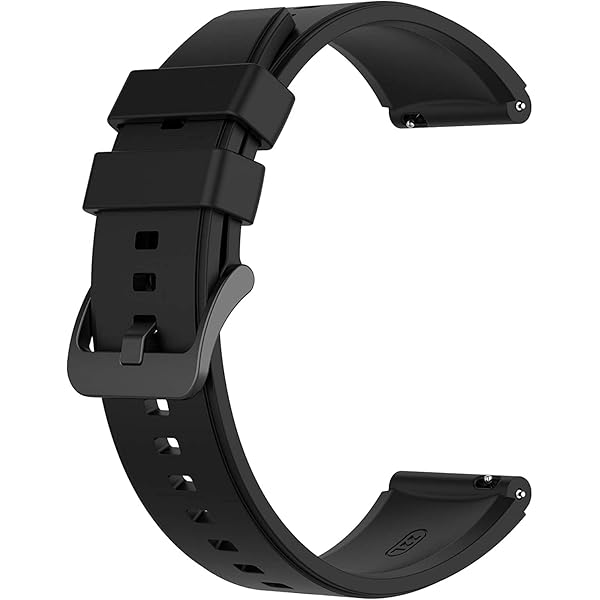 Generic - 20MM Bracelet De Montre En Silicone Accessoires De Remplacement Compatible Samsung Watch5watch5 Pro Noir Generic 2012831198 25381