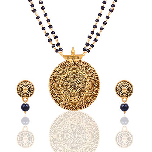 Design Mangalsutra Necklace Pendant Set 