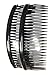 Pair of Large Black Plain Hair Combs Slides 12cm (4.7")