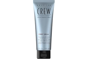‎AMERICAN CREW AMERICAN CREW – Fiber Cream, 100 ml, Stylingcreme für Männer, Haarprodukt mit mittlerem Halt, Stylingprodukt für flexibel formbares Haar & Finish mit natürlichem Glanz