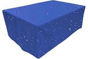 SUEBAIHUO Fundas de Muebles de jardín,varios tamaños Funda para Muebles de Jardín Exterior Rectangular Cuadrado,3000D Oxford Impermeable,Anti-UV,Resitente al Polvo,para Sofa de Jardin,al Aire Libre,Patio